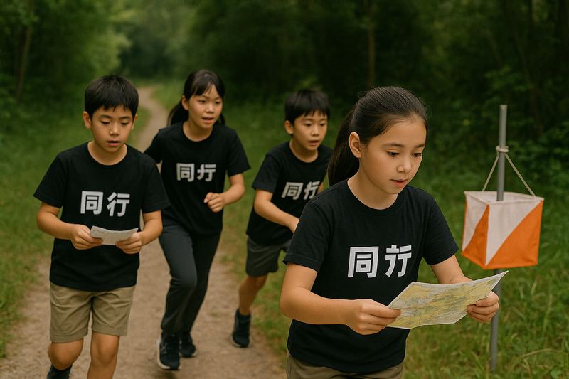 學校野外定向活動